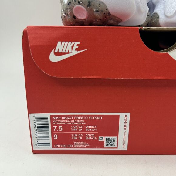 Nike React Presto Flyknit “Recycled Canvas Pack” 2023 - Picture 5 of 5
